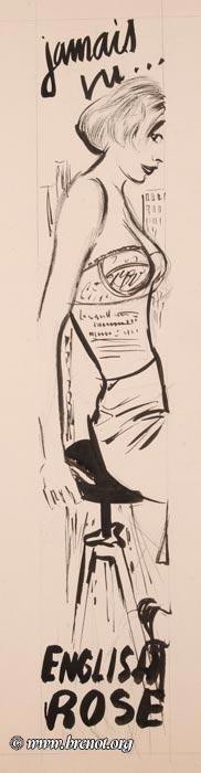 Les pin-up — œuvre de Pierre-Laurent Brenot