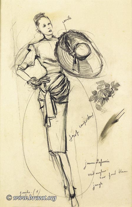 La mode — œuvre de Pierre-Laurent Brenot