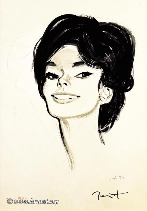Les pin-up — œuvre de Pierre-Laurent Brenot