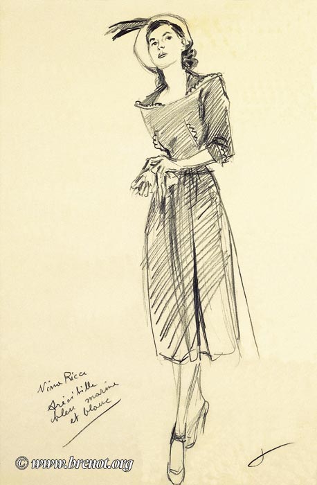 La mode — œuvre de Pierre-Laurent Brenot