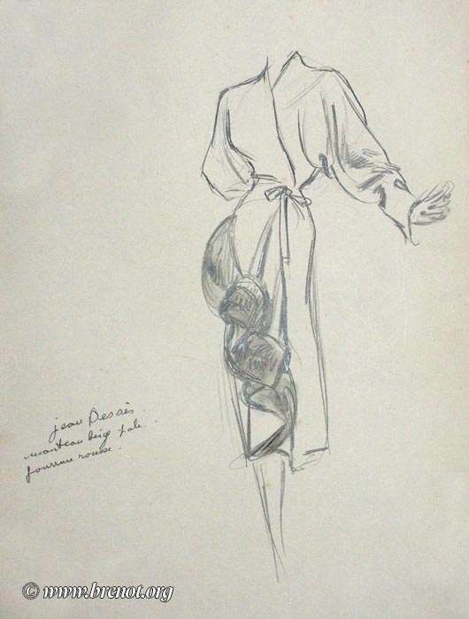La mode — œuvre de Pierre-Laurent Brenot