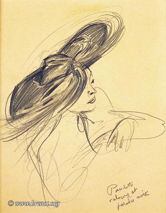 La mode — œuvre de Pierre-Laurent Brenot