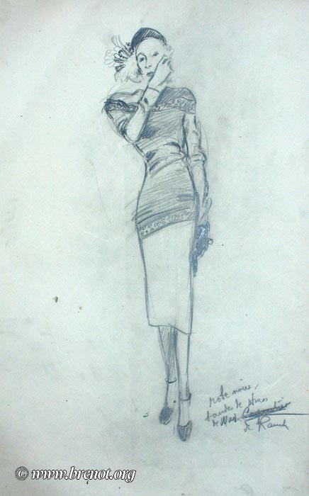 La mode — œuvre de Pierre-Laurent Brenot