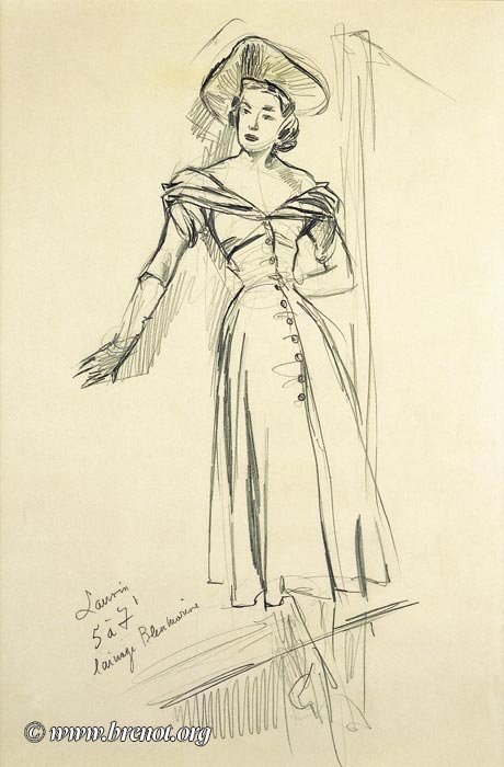 La mode — œuvre de Pierre-Laurent Brenot