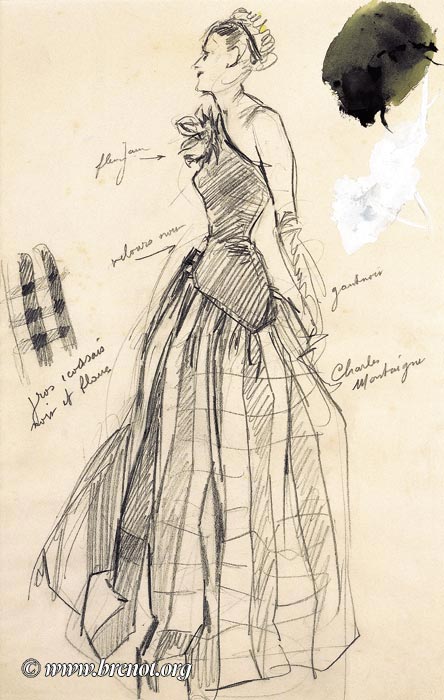 La mode — œuvre de Pierre-Laurent Brenot