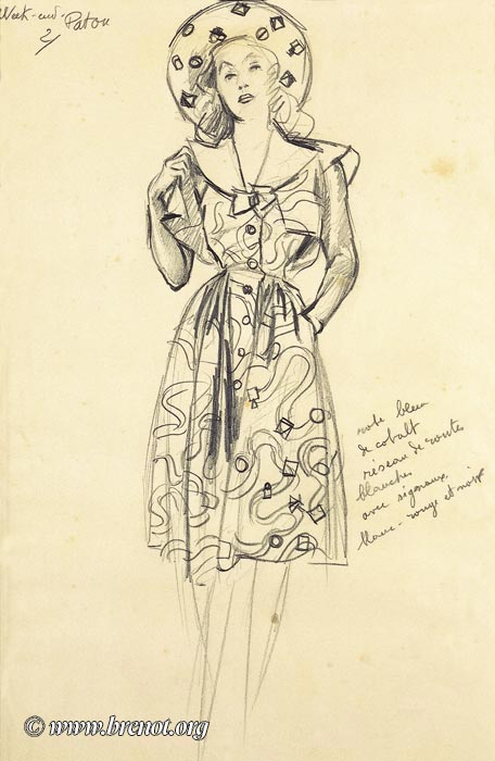La mode — œuvre de Pierre-Laurent Brenot