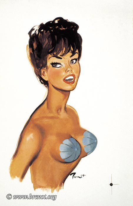 Les pin-up — œuvre de Pierre-Laurent Brenot