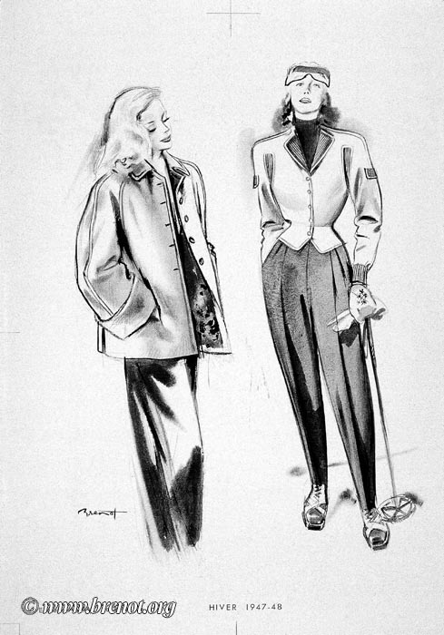 La mode — œuvre de Pierre-Laurent Brenot